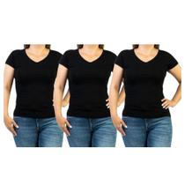 Blusa Manga Curta ONG Kit com 3 peças MC01 Blusa Manga Curta ONG Kit com 3 peças MC01