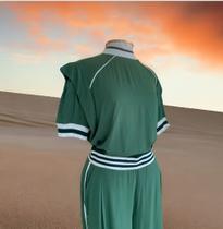 Blusa manga curta verde estilo Sport - Castellani
