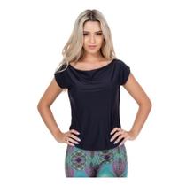 Blusa Manga Dryfit Feminina Soltinha Gola Canoa U Atacado