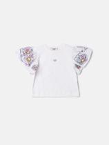 Blusa Manga Evasê Margaridas Animê Blusa Manga Evasê Margaridas Animê