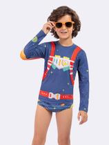 Blusa Manga Longa Astronauta com Proteção UV50+ Blusa Manga Longa Astronauta com Proteção UV50+