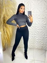Blusa manga longa Blusa manga longa