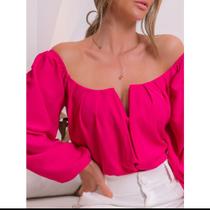 Blusa manga longa ciganinha feminina outono moda e tendência 2023