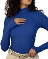 Blusa manga longa com gola alta K2B Maverica Blusa manga longa com gola alta K2B Maverica
