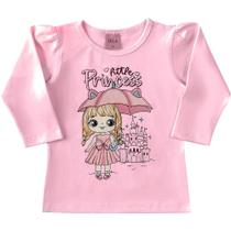 Blusa manga longa cotton princess dila ref:015602785 p/g