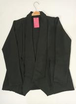 Blusa manga longa estilo Parka - Cor Preta - Tamanho M Blusa manga longa estilo Parka - Cor Preta - Tamanho M