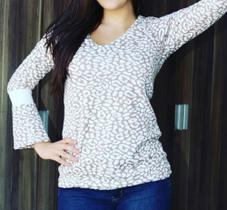 Blusa Manga Longa Fem Adulto Blusa Manga Longa Fem Adulto