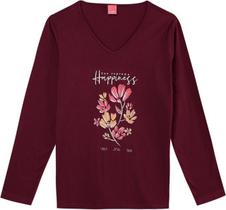 Blusa Manga Longa Feminina Malwee Wee Ref. 78648 Blusa Manga Longa Feminina Malwee Wee Ref. 78648