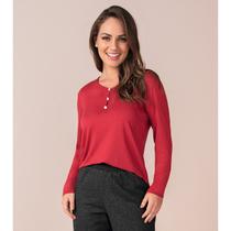 Blusa manga longa Feminina Premium 914465