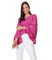 Blusa Manga Longa Feminina Rovitex Rosa