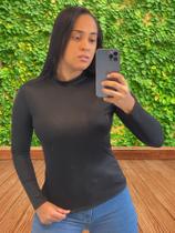 Blusa manga longa feminina segunda pele cacharrel