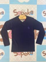 Blusa manga longa