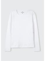 Blusa Manga Longa Hering Kids 5CMM Feminina Ribana Algodão T. 06/14 Blusa Manga Longa Hering Kids 5CMM Feminina Ribana Algodão T. 06/14