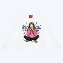Blusa Manga Longa Infantil Menina Kyly 1000771