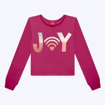 Blusa Manga Longa Infantil Menina Kyly 1000773