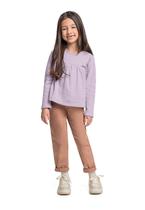 Blusa Manga Longa Infantil para Menina Quimby Blusa Manga Longa Infantil para Menina Quimby