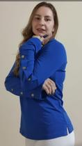 Blusa Manga Longa Inverno Em Moletinho Ref. 15558