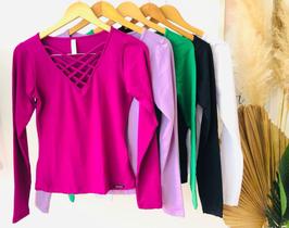 Blusa manga longa K2b Blusa manga longa K2b