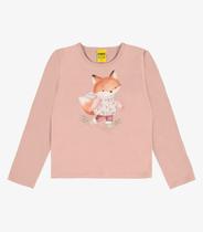 Blusa Manga Longa Leves Defeitos Rovi Kids Preto