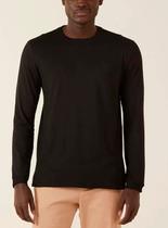 Blusa Manga Longa Malwee 1000006658 Masculina Punhos Algodão T. P/XGG