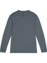 Blusa Manga Longa Malwee 1000006658 Masculina Punhos Algodão T. P/XGG