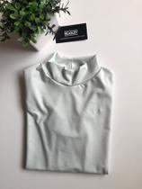 Blusa manga longa meia gola proteção UV-SHIELD