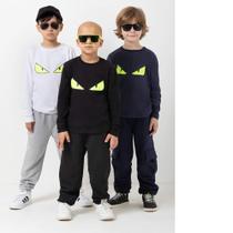 Blusa manga longa modinha menino meia estação