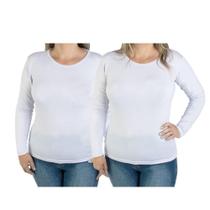 Blusa Manga Longa ONG Kit com 2 peças ML01 Blusa Manga Longa ONG Kit com 2 peças ML01