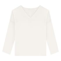 Blusa manga longa plus size com decote v, 65199 Blusa manga longa plus size com decote v, 65199