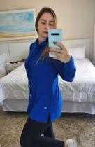 Blusa Manga Longa Túnica Com Toca Em Moletinho Ref. 15565