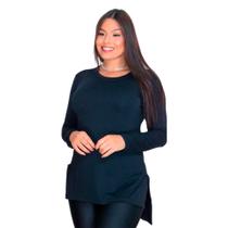 Blusa Manga Longa Vest Legging De Frio Inverno Meia Estação Tamanho Único Até o 46