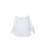 Blusa manga longa viscose cremosa Blusa manga longa viscose cremosa