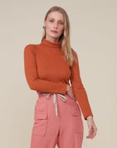 Blusa manga longa viscose cremosa Blusa manga longa viscose cremosa
