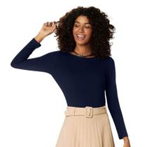 Blusa Manga Longa Viscose Malwee 1000054822 Básica Blusa Manga Longa Viscose Malwee 1000054822 Básica