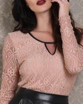 blusa manga longa blusa manga longa