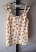 Blusa margarida amarela Blusa margarida amarela