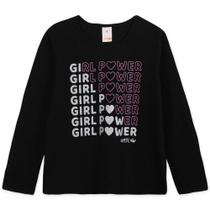 Blusa Marisol Play Infantil Manga Longa