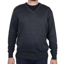 Blusa Masculina Broken Rules By Mooncity Tricot Cinza Escuro - 590135