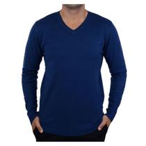 Blusa Masculina Broken Rules Sueter Tricot Azul - 590191