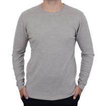 Blusa Masculina Broken Rules Sueter Tricot Bege - 590192