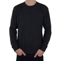 Blusa Masculina Broken Rules Sueter Tricot Cinza - 0205