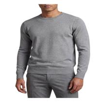 Blusa Masculina Broken Rules Suéter Tricot Cinza - 5902 Blusa Masculina Broken Rules Suéter Tricot Cinza - 5902