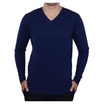 Blusa Masculina Broken Rules Sueter Tricot Marinho - 590191