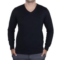 Blusa Masculina Broken Rules Sueter Tricot Preta - 590194