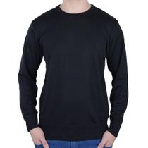 Blusa Masculina Broken Rules Suéter Tricot Preta - 5902 Blusa Masculina Broken Rules Suéter Tricot Preta - 5902