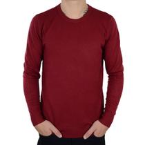 Blusa Masculina Broken Rules Sueter Tricot Vermelha - 590200 Blusa Masculina Broken Rules Sueter Tricot Vermelha - 590200