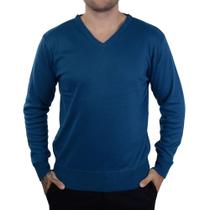 Blusa Masculina Broken Rules Tricot Azul - 590159