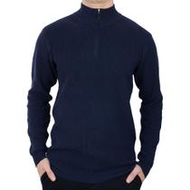 Blusa Masculina Broken Rules Tricot Azul Marinho - 5902 Blusa Masculina Broken Rules Tricot Azul Marinho - 5902