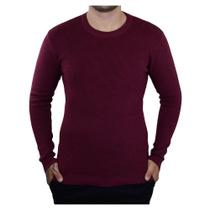 Blusa Masculina Broken Rules Tricot Bordô - 590190