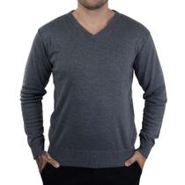 Blusa Masculina Broken Rules Tricot Cinza - 590159